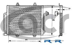 Acr 300450 - CONDENSADOR RENAULT 19