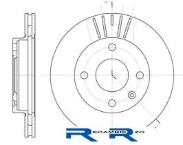 WOKING D609610 - Disco de freno