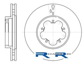 WOKING D6102110 - Disco de freno