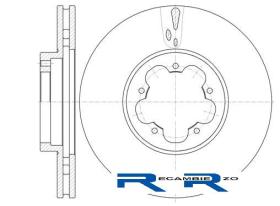 WOKING D6102210 - Disco de freno