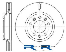 WOKING D6105210 - Disco de freno