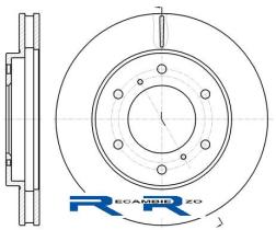 WOKING D6111810 - Disco de freno