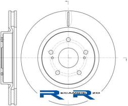 WOKING D6121210 - Disco de freno