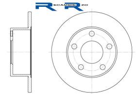 WOKING D612300 - Disco de freno