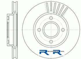 WOKING D621110 - Disco de freno