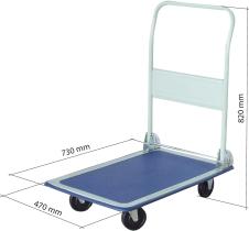 SODISE 09102 - CARRO DE 150KG CON RUEDAS MACIZAS