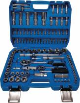 SODISE 67681 - MALETIN DE LLAVES DE VASO DE 1/4" Y 1/2" - 108 PIEZAS