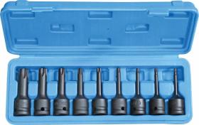 SODISE 67403 - JUEGO DE 9 VASOS PARA DESTORNILLADOR DE IMPACTO TORX DE 1/2
