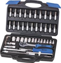 SODISE 67509 - Maletín de vasos 1/4" 46 piezas